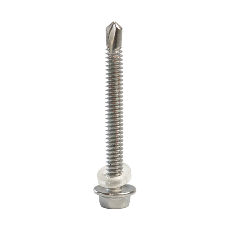 SUS410 براغي ذات رأس غسالة سداسية الحفر الذاتي