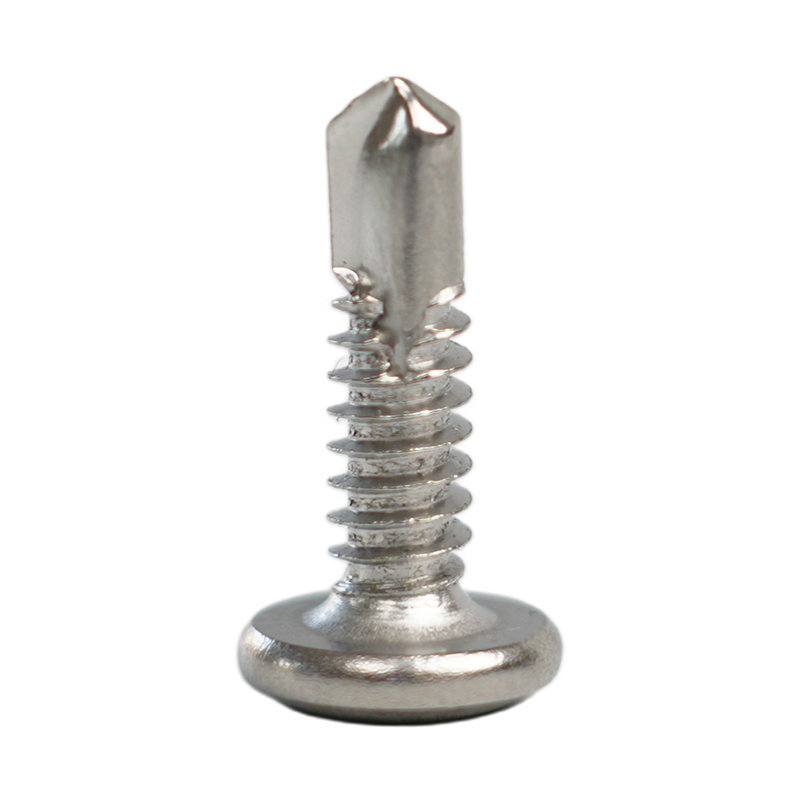 SUS410 مسامير الحفر الذاتي ذات الرأس المسطح