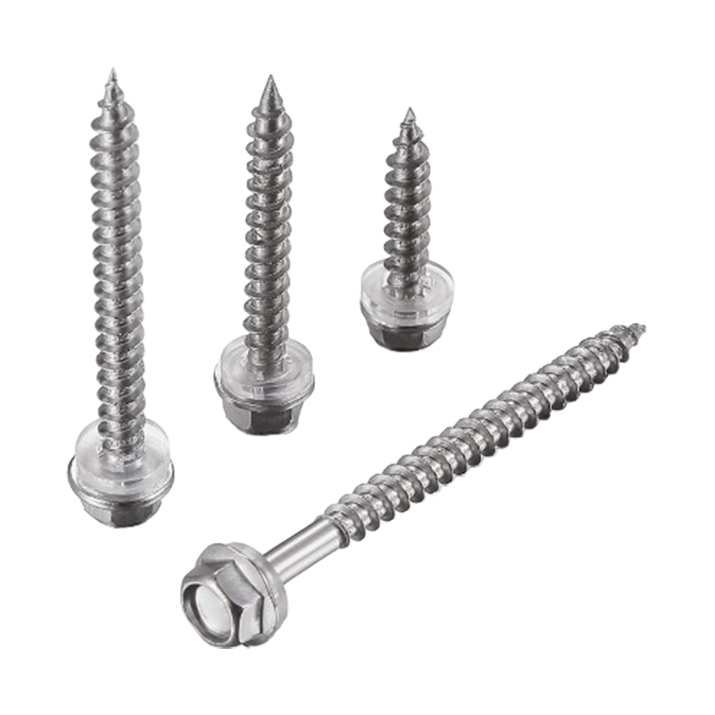 SUS410 مسامير رأس الغسالة السداسية